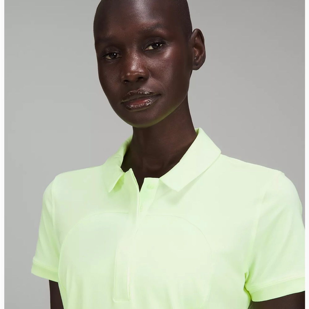 Lulu Lemon Quick-Dry Short Sleeve Polo Shirt